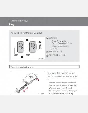 toyota avensis 2012-2013 owners manual